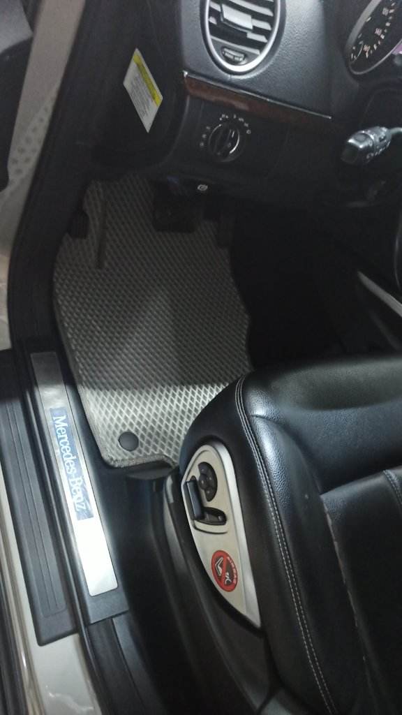 EVA mats (gray) for Mercedes ML W164 - Reelken Auto