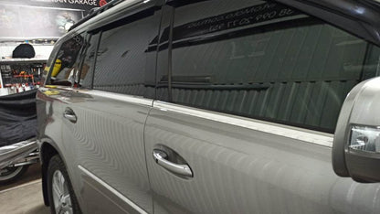 Lower trim (6 pieces, stainless steel) for Mercedes GL class X164 - Reelken Auto