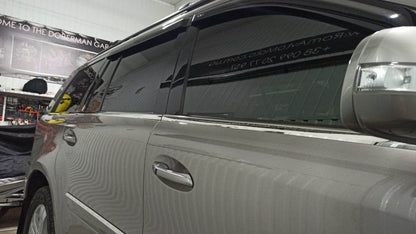 Lower trim (6 pieces, stainless steel) for Mercedes GL class X164 - Reelken Auto