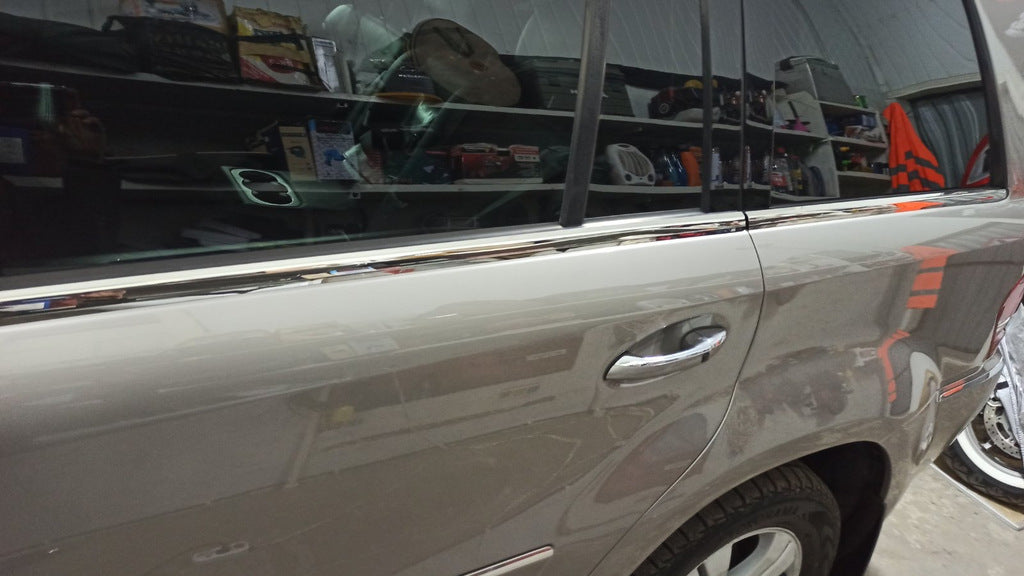 Window Lower Trim Stainless Steel (6 pcs) for Mercedes GL сlass X164 2006-2012 - image 12