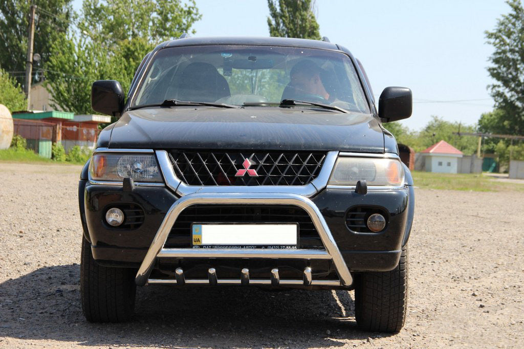Bull Bar WT003 (Stainless Steel) for Mitsubishi Pajero Sport 1996-2007 - image 4