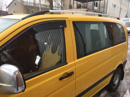 Roof Rails Chrome DDU (Plastic Feet) for Mercedes Vito W639 2004-2014 - image 13