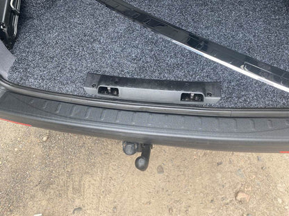 Rear bumper trim DDU (1 door, ABS) for Volkswagen T6 - Reelken Auto