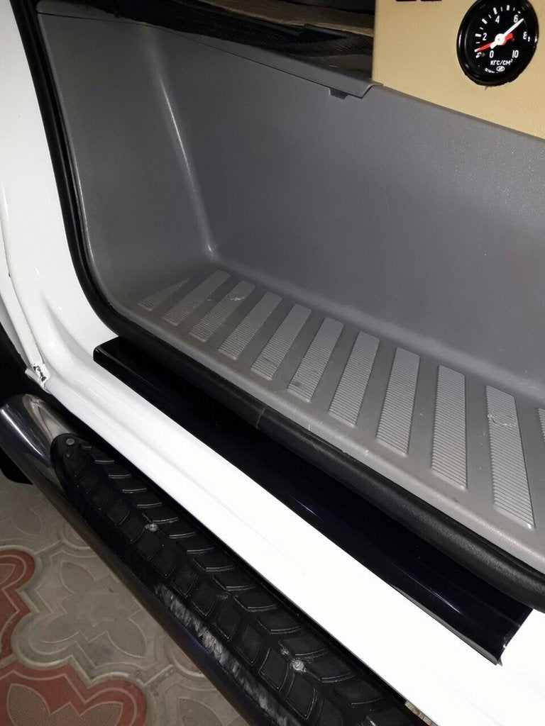 Door Sill Protectors DDU (2 pcs, ABS) for Volkswagen Crafter 2006-2016 - image 4