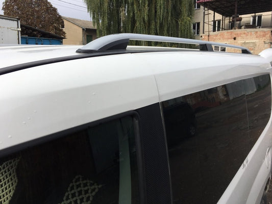 Roof Rails CROWN (matte grey) for Fiat Doblo II 2010-2022 - image 2
