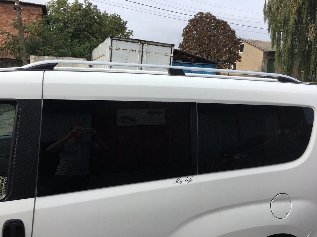 Roof rails CROWN (grey Mat) for Opel Combo 2012-2018 - image 4