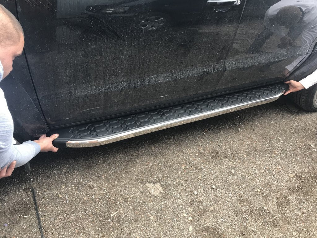 Side Steps BlackLine (2 pcs, Aluminum) for Volkswagen Amarok 2010-2022 - image 2