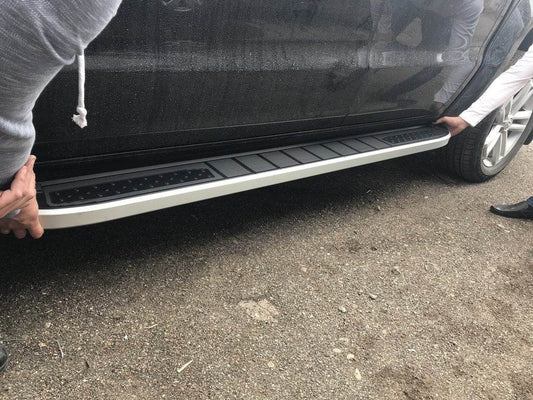 Lateral platforms Tayga V2 (2 pieces, aluminum) for Volkswagen Amarok 2010-2022 - Reelken Auto
