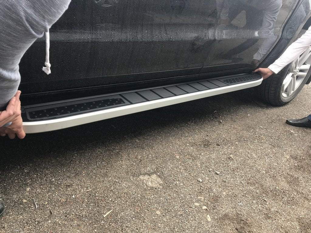 Side Steps Tayga V2 (2 pcs, Aluminum) for Volkswagen Amarok 2010-2022 - image 1