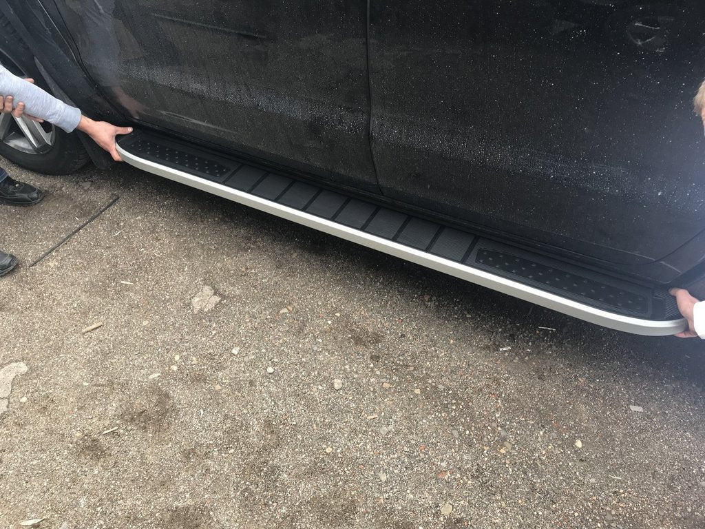 Side Steps Tayga V2 (2 pcs, Aluminum) for Volkswagen Amarok 2010-2022 - image 4