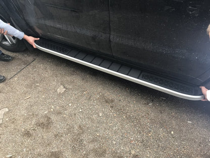 Side Steps Tayga V2 (2 pcs, Aluminum) for Volkswagen Amarok 2010-2022 - image 4