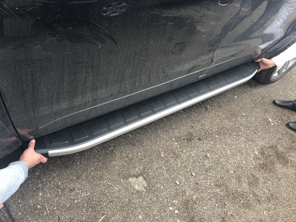 Side Steps Fullmond Grey (2 pcs, aluminum) for Volkswagen Amarok 2010-2022 - image 3