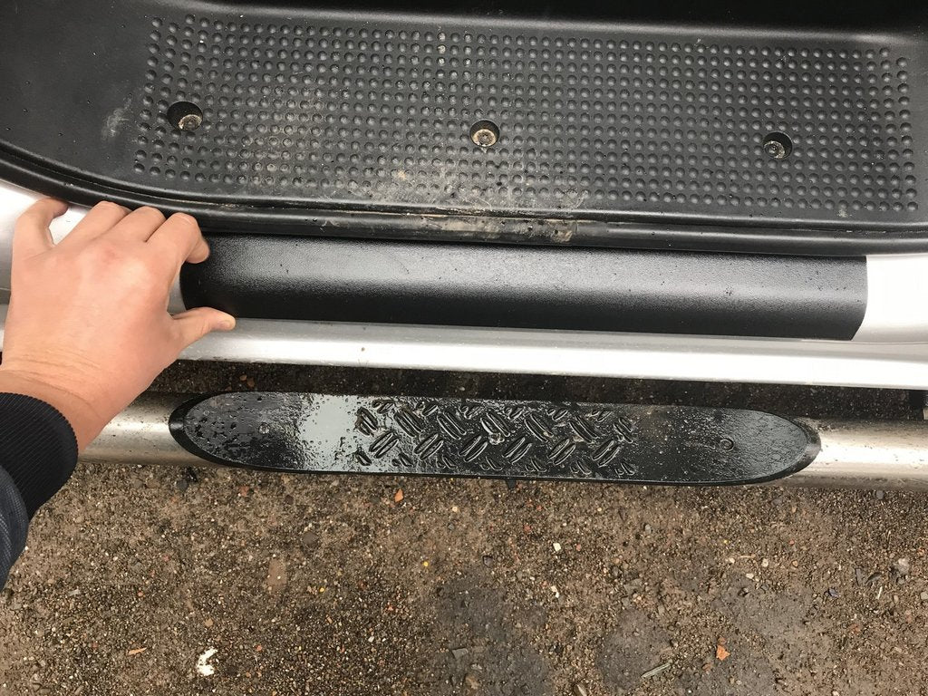 ABS Door Sill Covers (2 pcs, DDU) for Opel Vivaro 2001-2015 - image 5