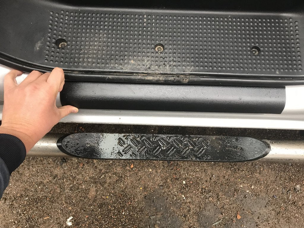 ABS Door Sill Covers (2 pcs, DDU) for Opel Vivaro 2001-2015 - image 6