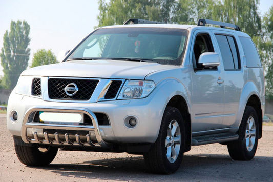 Bull Bar WT008 (Stainless Steel) for Nissan Navara 2006-2015 - image 1