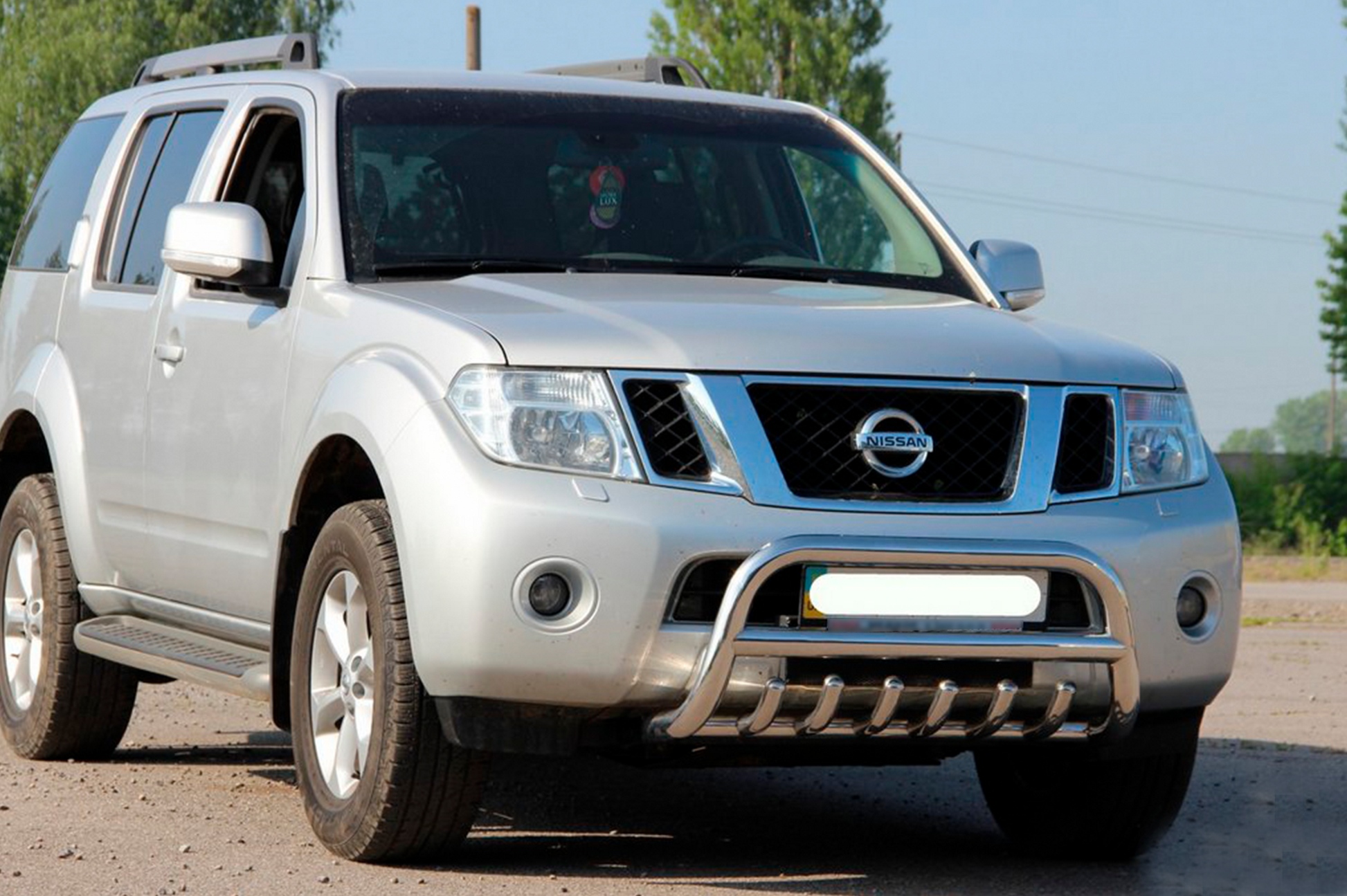Bull Bar WT008 (Stainless Steel) for Nissan Navara 2006-2015 - image 2