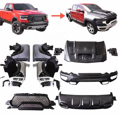 A set of TRX fairings for Dodge RAM - Reelken Auto