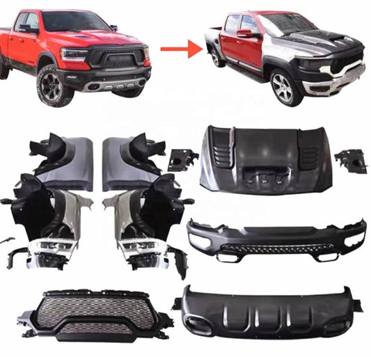 A set of TRX fairings for Dodge RAM - Reelken Auto