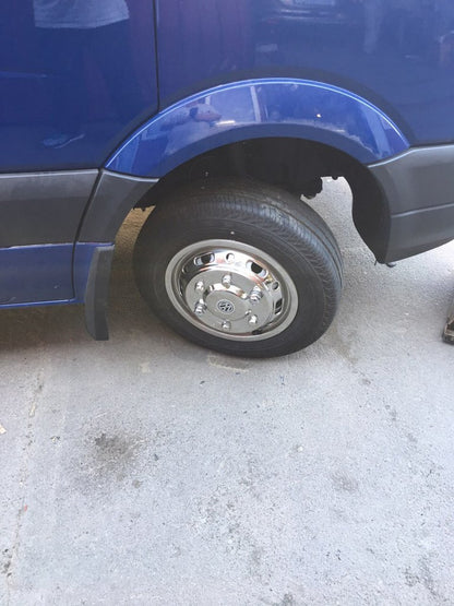 Stainless Steel Wheel Covers Exclusive V1 (2-piece, 4 pcs) for Volkswagen Crafter 2006-2016 - image 8