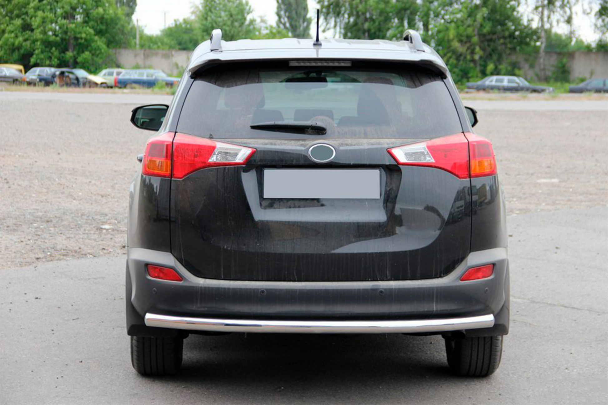 Rear Bar AK002 (Stainless Steel) for Toyota Rav 4 2013-2018 - image 3