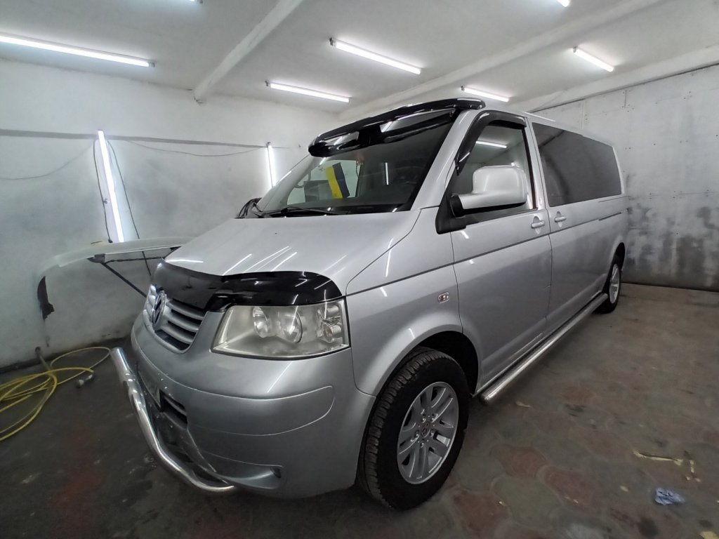 Windshield Sun Visor (paintable) for Volkswagen T5 Transporter 2003-2010 - image 3