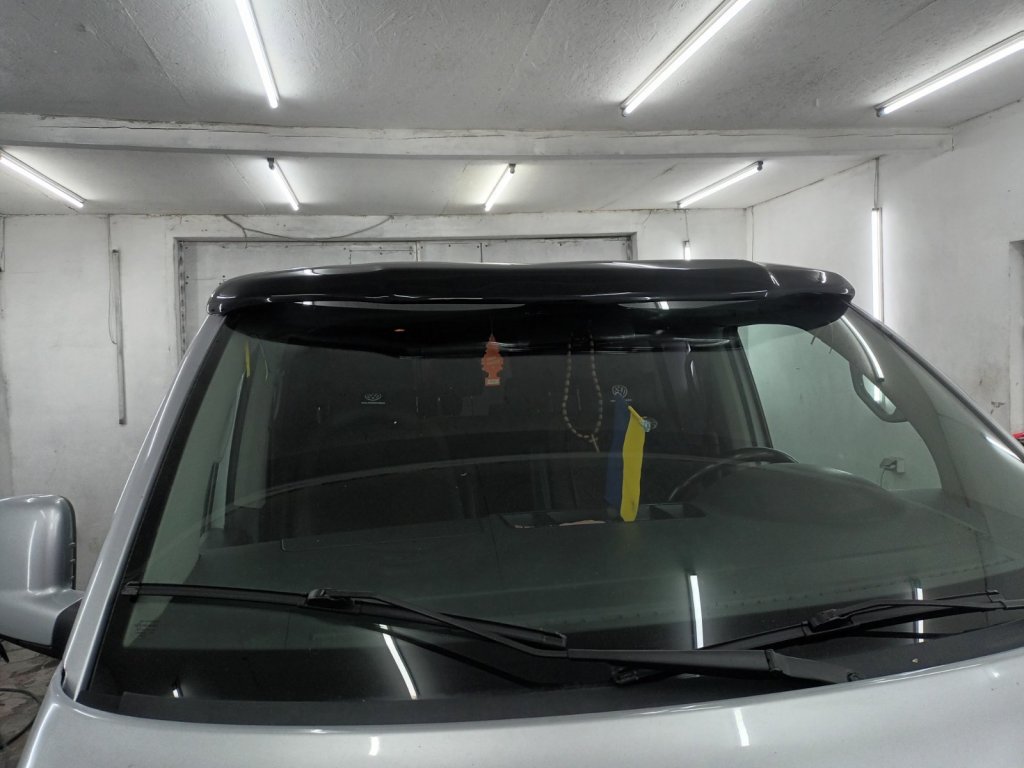 Windshield Sun Visor (paintable) for Volkswagen T5 Transporter 2003-2010 - image 6