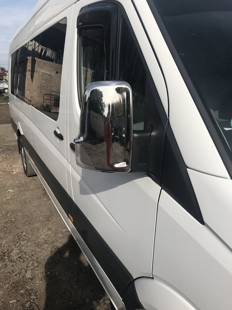 Chrome Mirror Covers (2 pcs) for Mercedes Sprinter W906 2006-2018 - image 6
