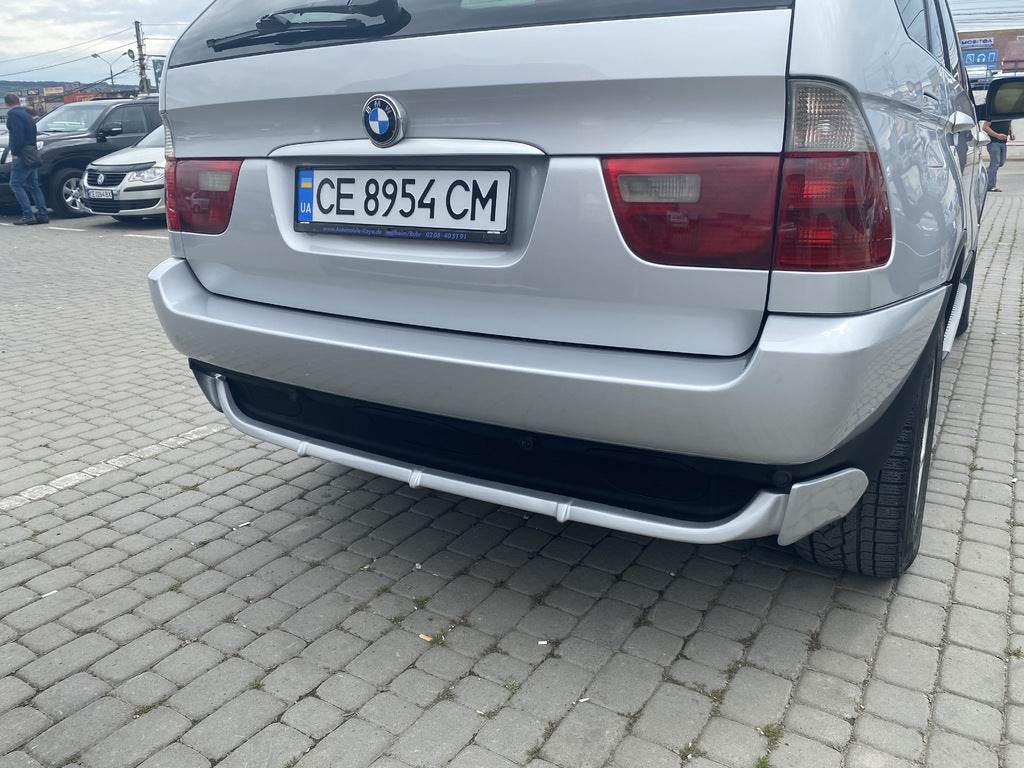 Rear spoiler (for painting) for BMW X5 E-53 1999-2006 - Reelken Auto