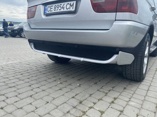 Rear spoiler (for painting) for BMW X5 E-53 1999-2006 - Reelken Auto