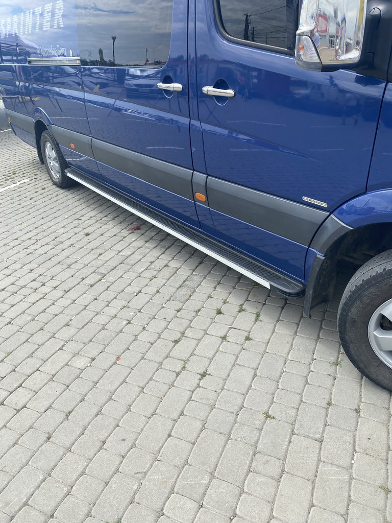 Side Steps Maya (2 pcs, Aluminum) for Mercedes Sprinter W906 2006-2018 - image 3