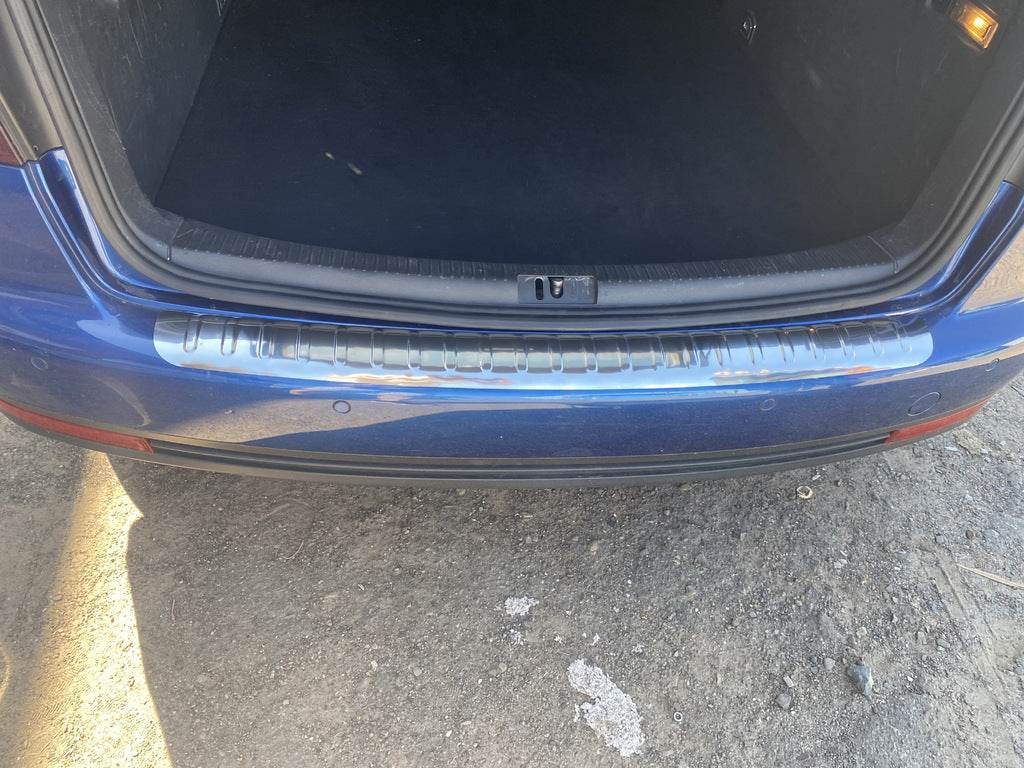Rear bumper Carmos (stainless) for Volkswagen Touran 2003-2010 - Reelken Auto