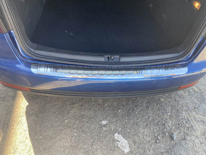 Rear bumper Carmos (stainless) for Volkswagen Touran 2003-2010 - Reelken Auto