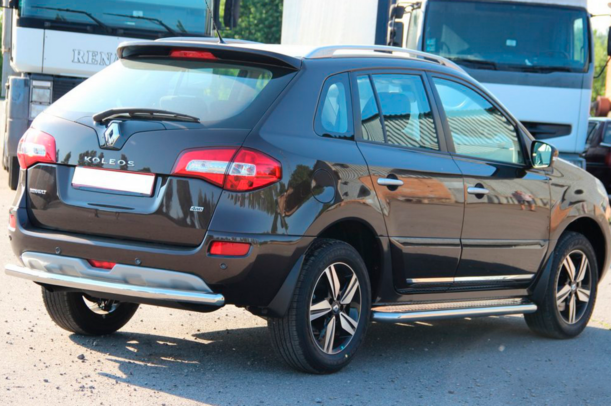 Rear Bar AK002 (Stainless Steel) for Renault Koleos 2008-2016 - image 3