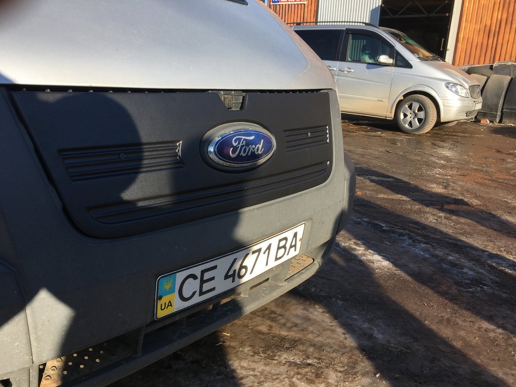 Winter cover on the grille (2006-2014) for Ford Transit 2000-2014 - image 4