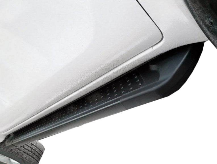 Side sills Allmond Black (2 pieces, aluminum) for Toyota Hilux 2015↗ - Reelken Auto