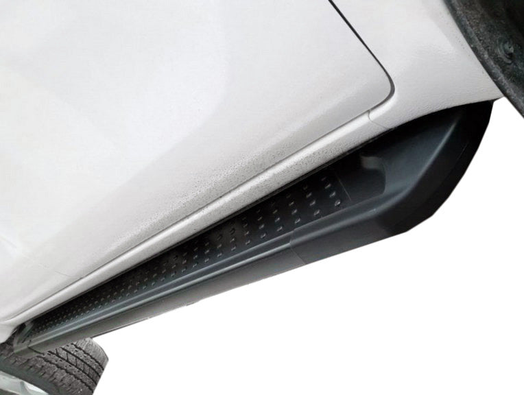 Side Steps Allmond Black (2 pcs, Aluminum) for Toyota Hilux 2015- - image 1