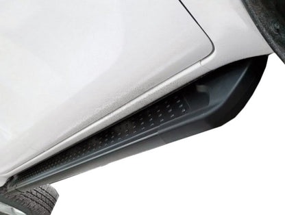 Side Steps Allmond Black (2 pcs, Aluminum) for Toyota Hilux 2015- - image 1