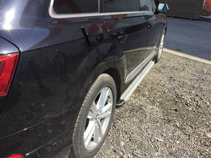 Lateral platforms Maya V2 (2 pieces, aluminum) for Audi Q7 2015- - Reelken Auto