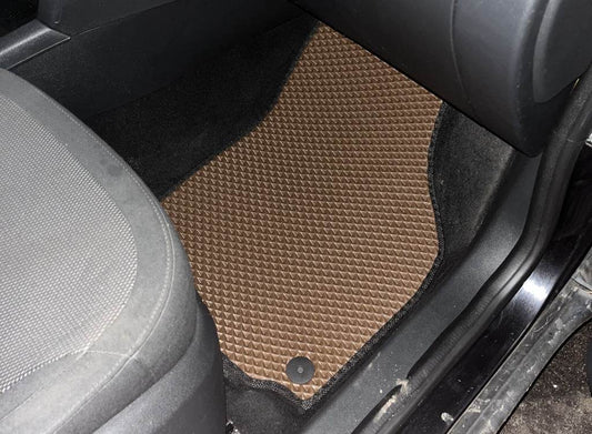 EVA mats (Brown) for Skoda Yeti 2009-2017 - Reelken Auto
