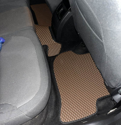 EVA mats (Brown) for Skoda Yeti 2009-2017 - Reelken Auto