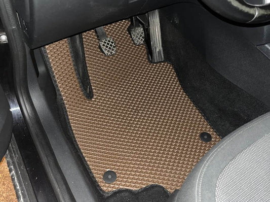 EVA mats (Brown) for Skoda Yeti 2009-2017 - Reelken Auto
