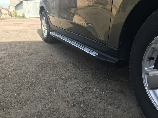 Side Steps OEM-BMW-V2 (2 pcs, plastic) for Hyundai IX-35 2010-2015 - image 2