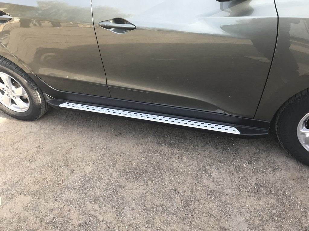Side pad OEM-BMW-V2 (2 pieces, plastic) for Hyundai IX-35 2010-2015 - Reelken Auto