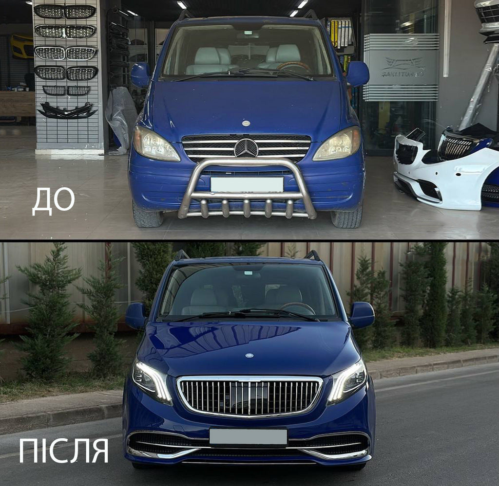Facelift Kit to W447 Maybach for Mercedes Viano 2004-2014 - image 9