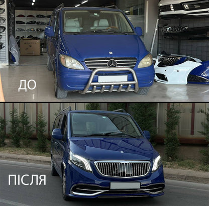 Facelift Kit to W447 Maybach for Mercedes Vito W639 2004-2014 - image 5