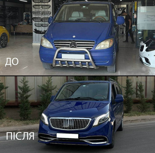 W447 Maybach restyling kit for Mercedes Vito W639 2004-2014 - Reelken Auto