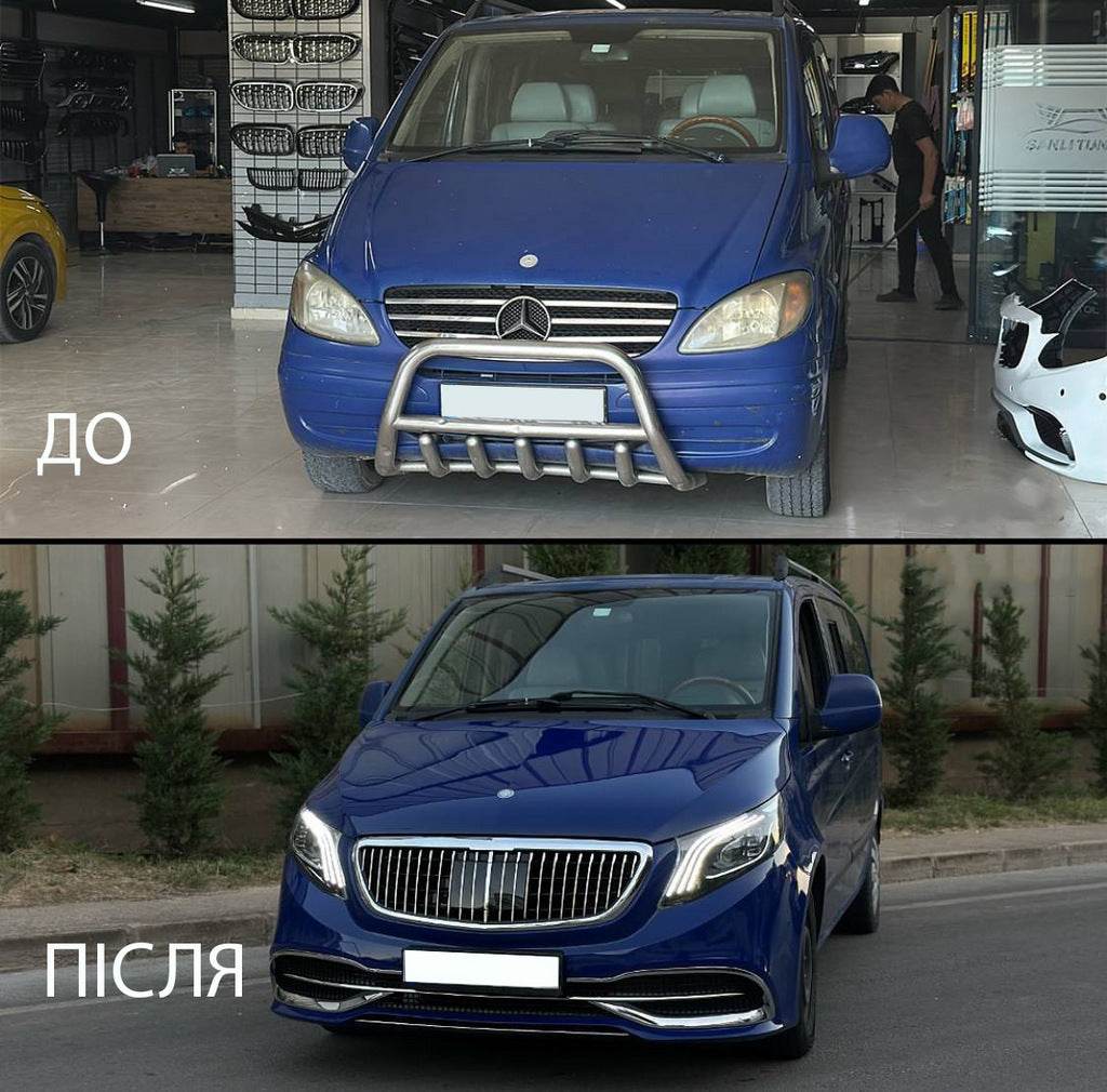 W447 Maybach restyling kit for Mercedes Viano 2004-2014 - Reelken Auto