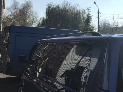 Black Roof Rails for Volkswagen T5 Caravelle 2004-2010 - image 8