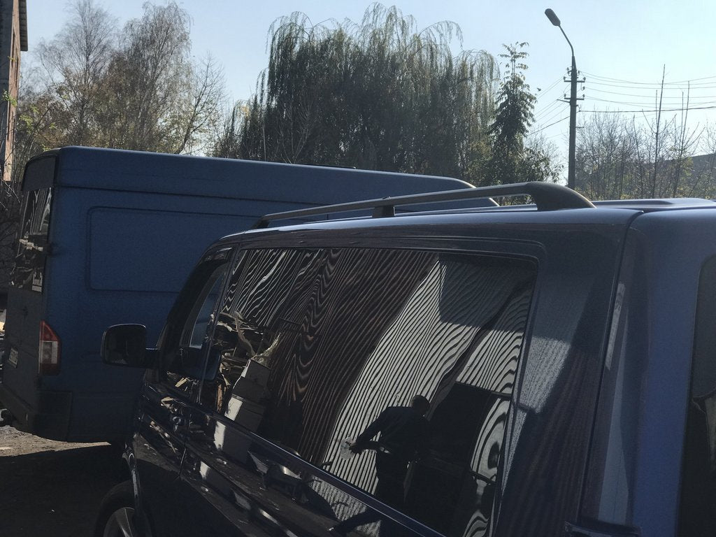 Black Roof Rails for Volkswagen T6 2015-2024 - image 8