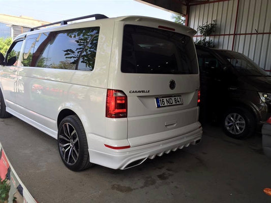 Rear bumper cover AMG-style (primed for painting) for Volkswagen T6 2015-2024 - image 2